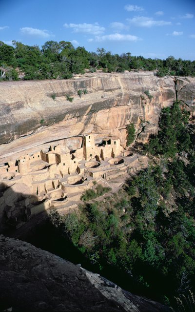 Pueblo-Indianer-Klippenwohnungen, gebaut im 11.-14. Jahrhundert von Unbekannt Unbekannt